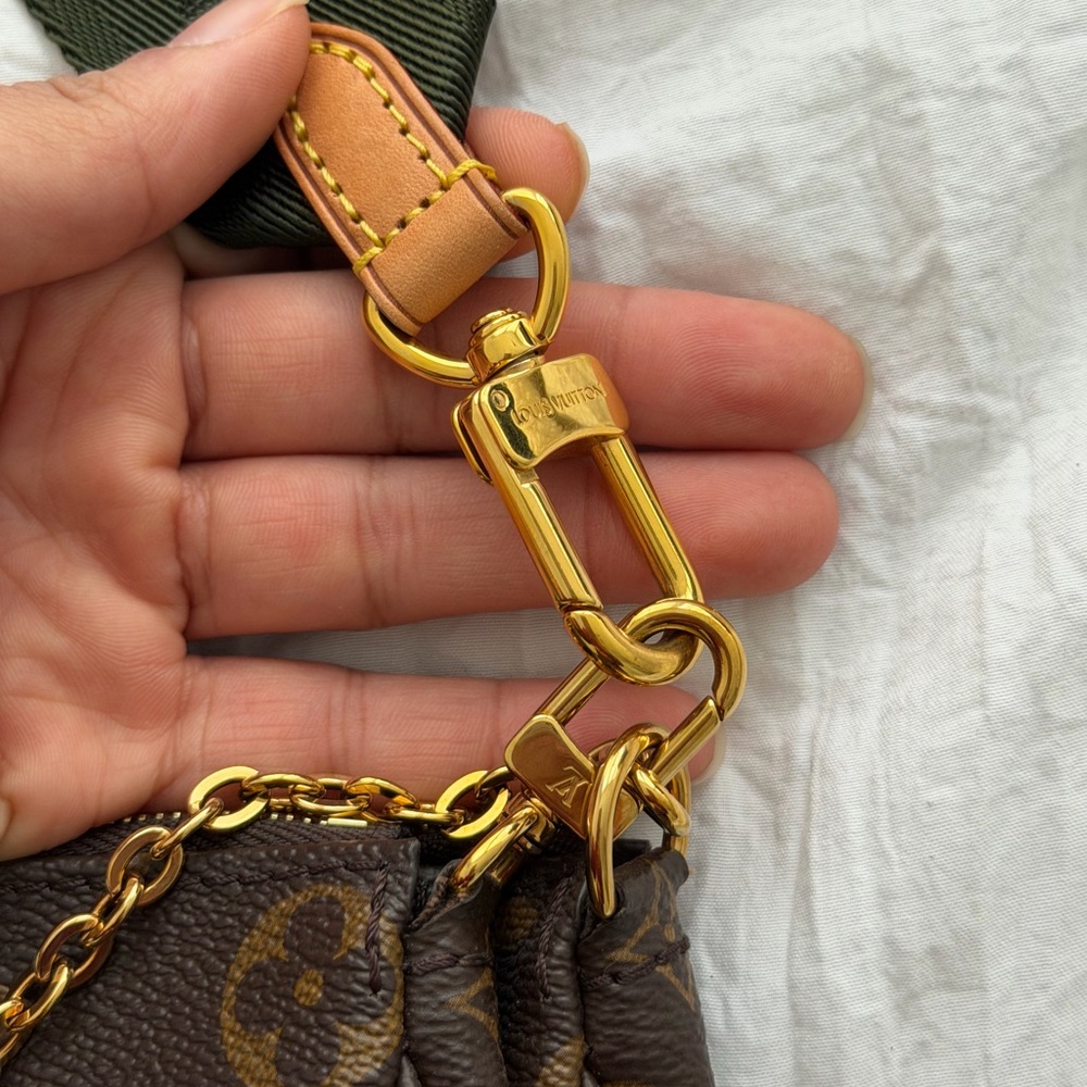 Louis Vuitton multi pochette Brown Monogram Crossbody Bag - Picture 4 of 10